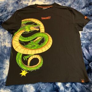 Men’s Dragon Ball Z Black Short Sleeve T-Shirt, Medium